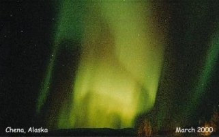 Aurora from Chena - 55mm lens