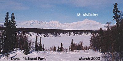 The Alaska Range and Mt McKinley